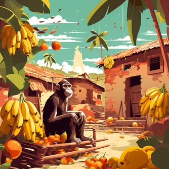 Maimuța și bananele